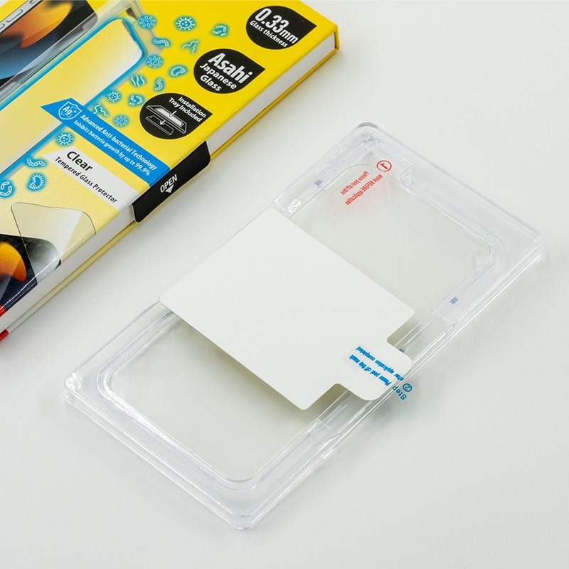 Torrii Bodyglass Screen Protector for iPhone 13 Pro Max (6.7”) Anti-bacterial Coating - Clear