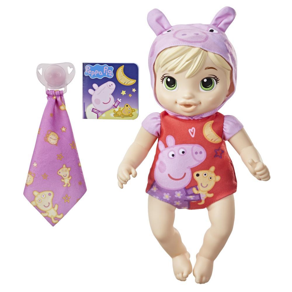 Baby Alive Hasbro Goodnight Peppa Doll, Peppa Pig Toy, First Baby Doll, Soft Body