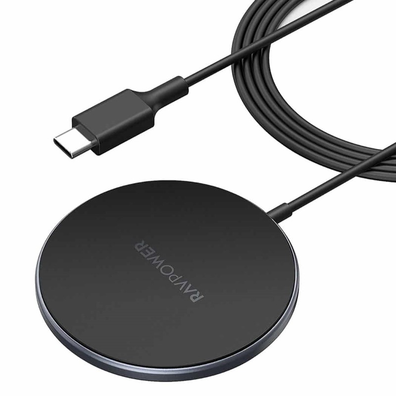 RAVPower Magnetic Wireless Charger for iPhone 12/12 Pro Max/mini/AirPods Pro