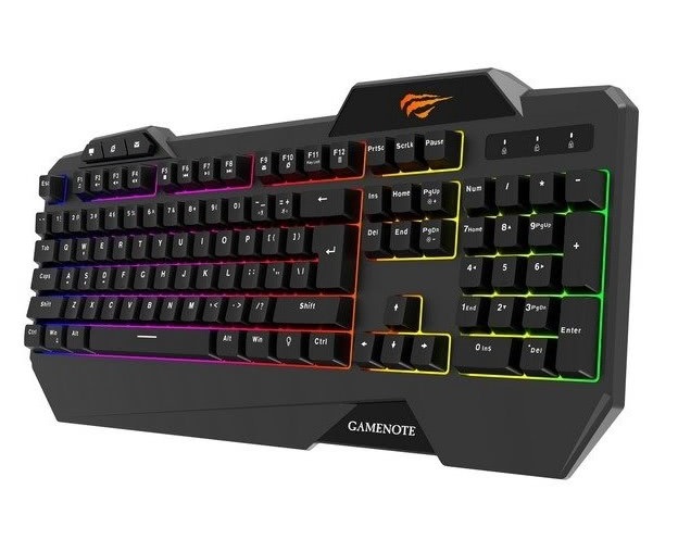 Havit KB488L USB Multi-Function Backlit Black Gaming Keyboard