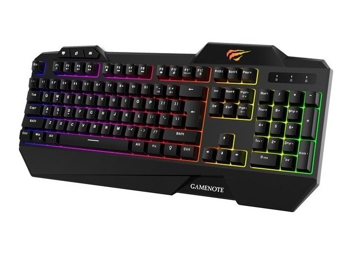 Havit KB488L USB Multi-Function Backlit Black Gaming Keyboard