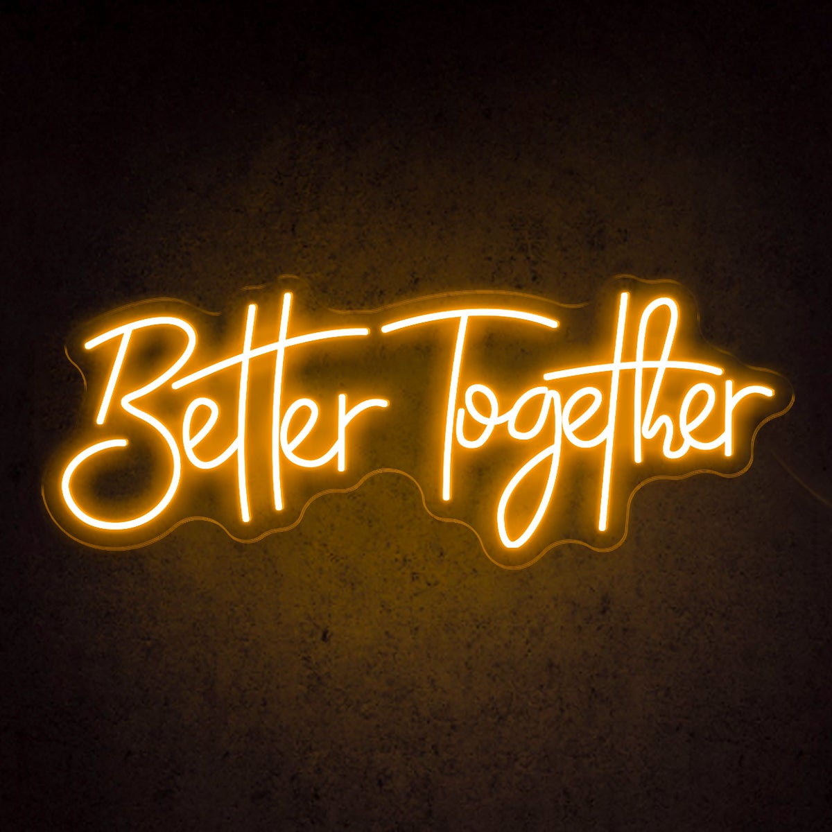 LED Neon Sign - Better Together (80cm X 20cm)