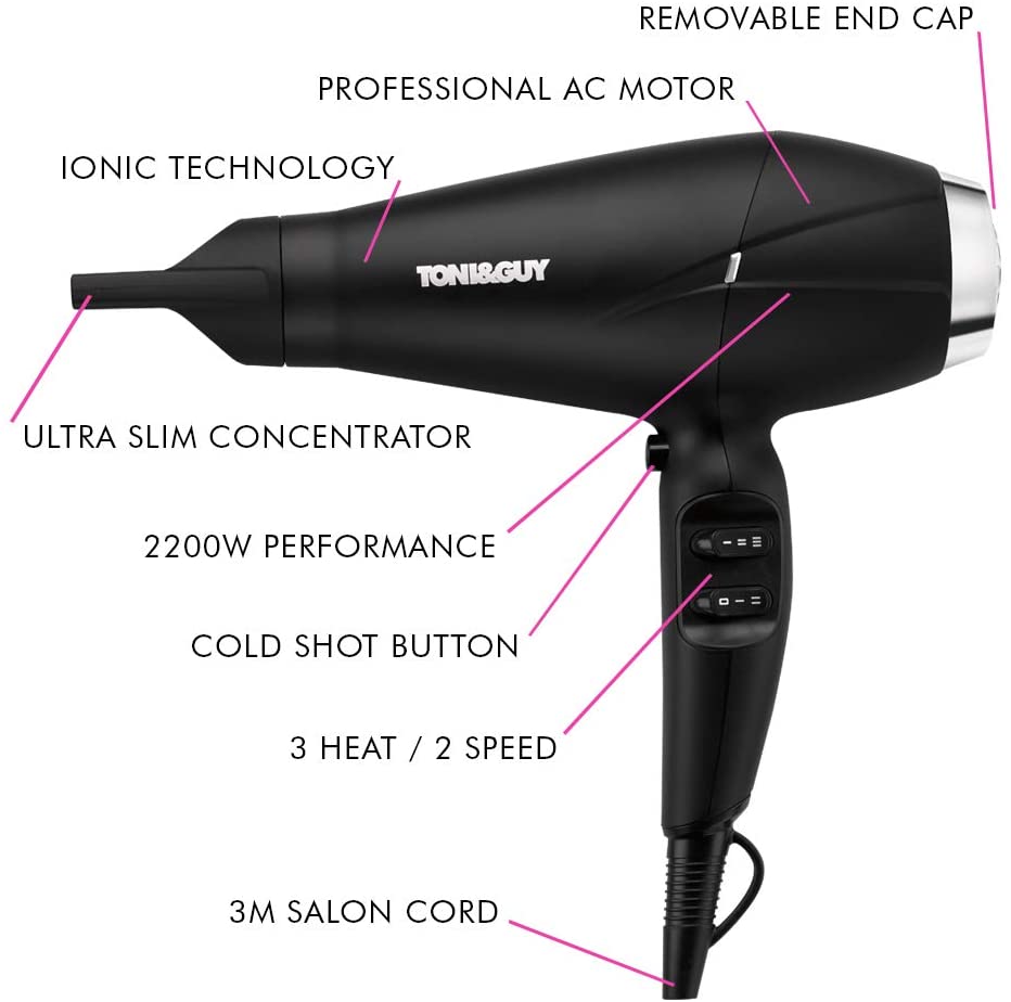 Toni & Guy Ionic Extreme AC Power Dryer 2200 W