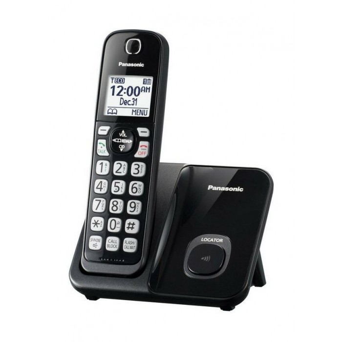 Panasonic Cordless Telephone (KX-TGD510UEB) - Black