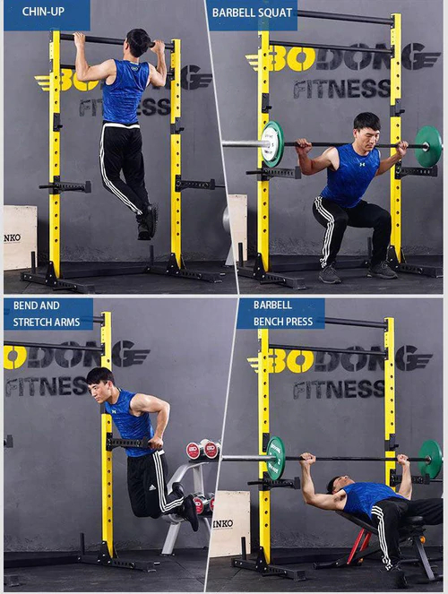 Fitness Multi Squat Rack With Pull Bars 1441