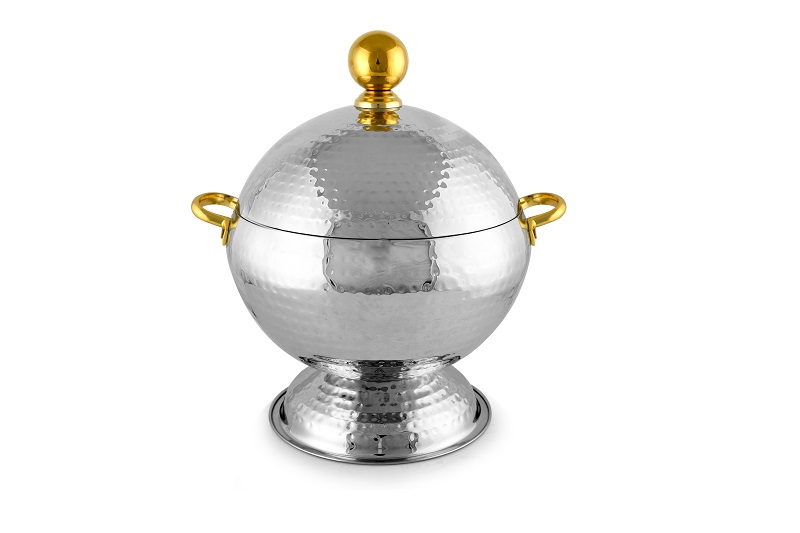 Hamilton Beach Globe Design Stainless Steel  Hotpot  24cm / 3 Ltr (Silver)