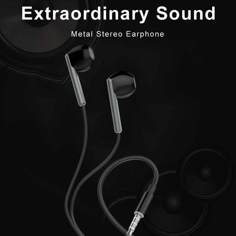 Trands Wired Earphone with Microphone - TR-9012