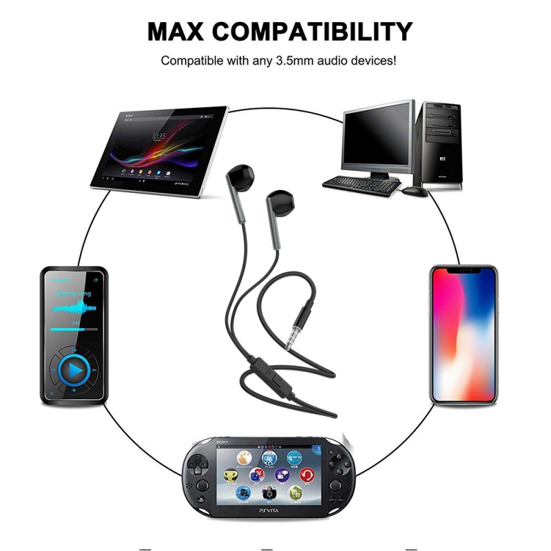 Trands Wired Earphone with Microphone - TR-9012