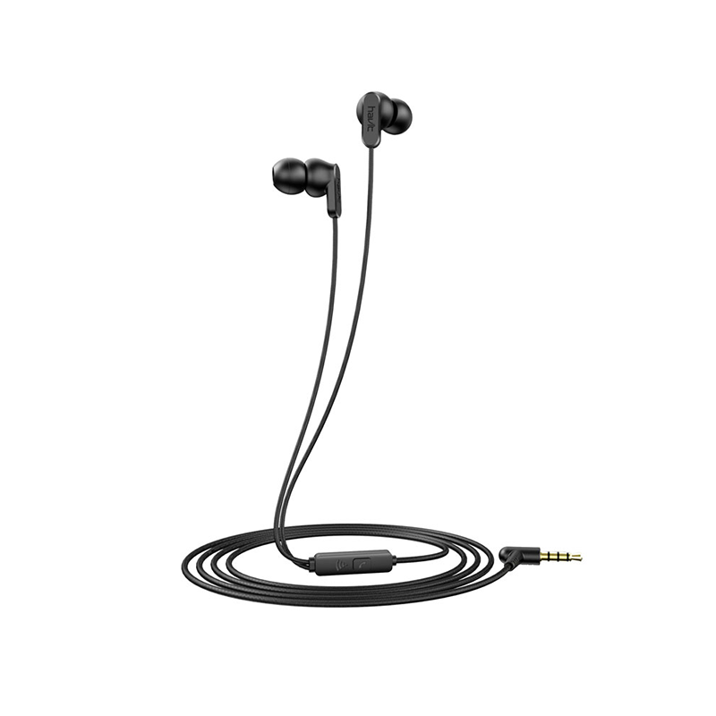 Havit E73P Wired Earphone - Black