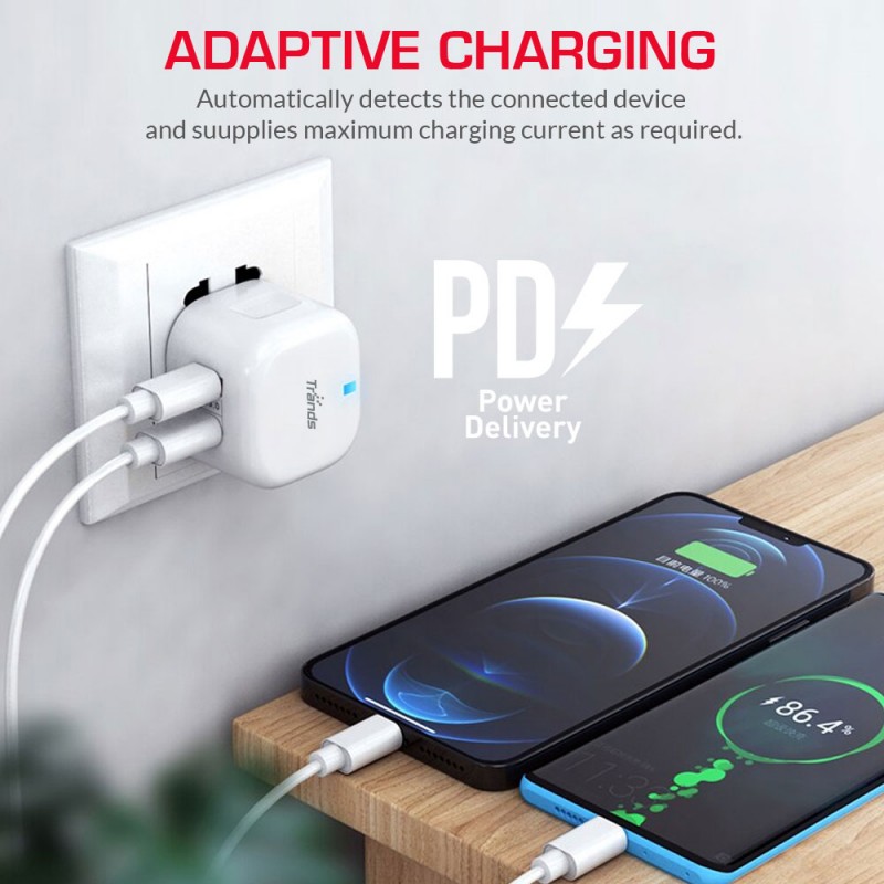 Trands 30W PD Travel Charger - TR-AD762