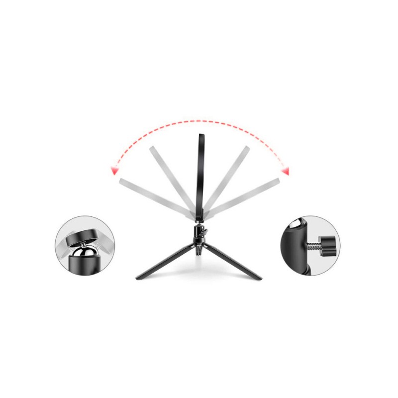 Trands LED Ring Light Desktop Stand - TR-LT703