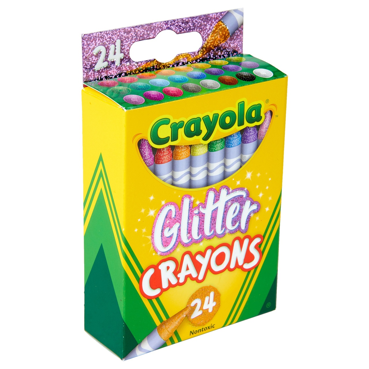 Crayola Glitter Crayons Pack of 24
