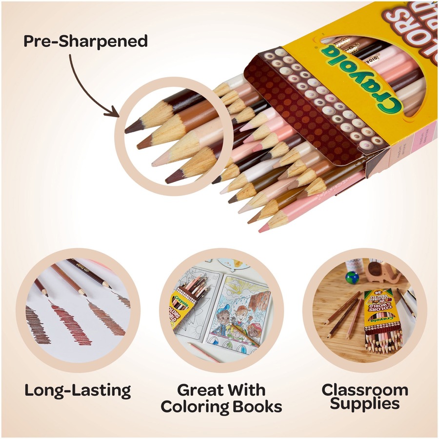 Crayola Colour Pencil Multicolour 24 Pc(S)