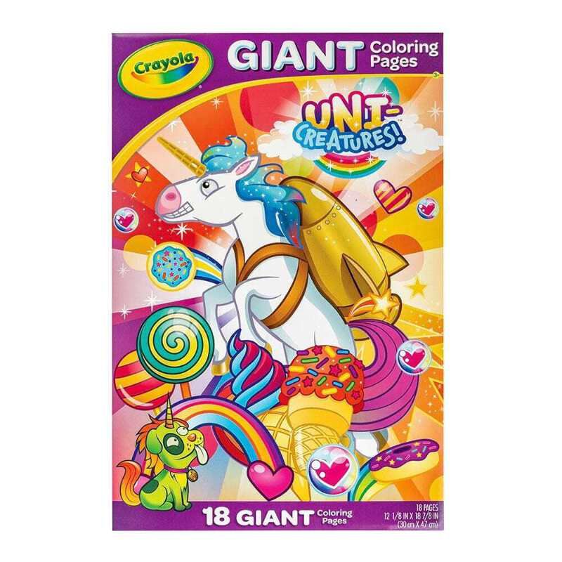 Crayola Giant Coloring Pages Uni Creatures