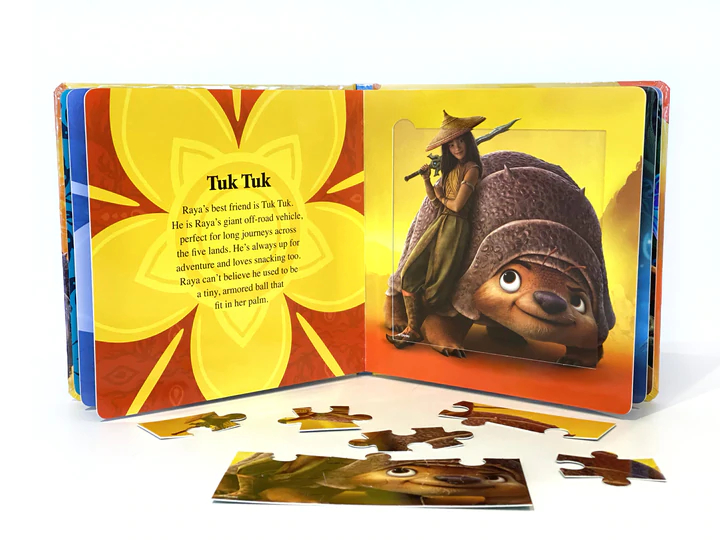 Phidal Disney Raya - My First Puzzle Book