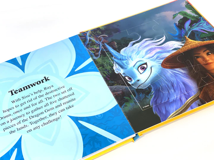 Phidal Disney Raya - My First Puzzle Book