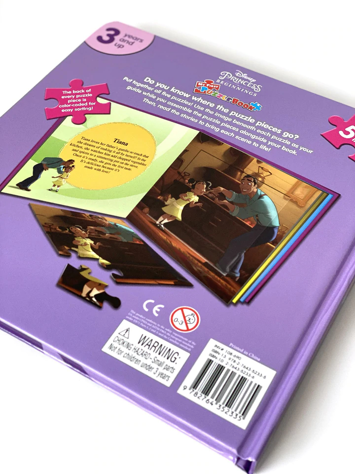 Phidal Princess Beginnings - My First Puzzle Book