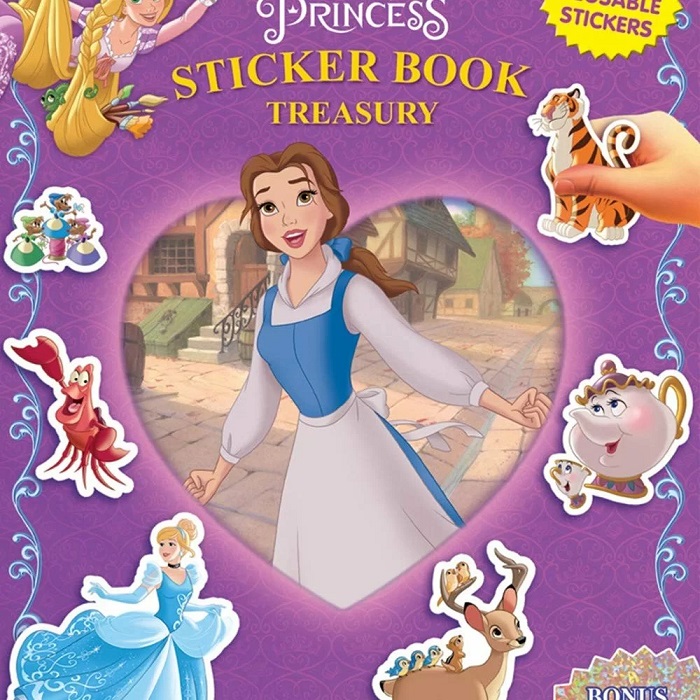 Phidal Disney's Disney Princess Sticker Book Treasuries - Multicolour