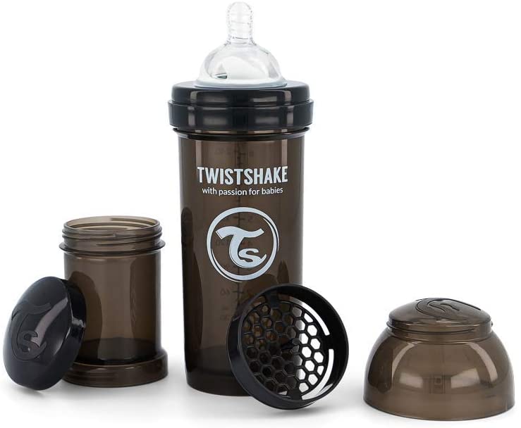 Twistshake Anti-Colic (2+ Months)  260 Ml - Black