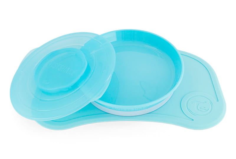 Twistshake Click Mat Mini & Plate - Blue