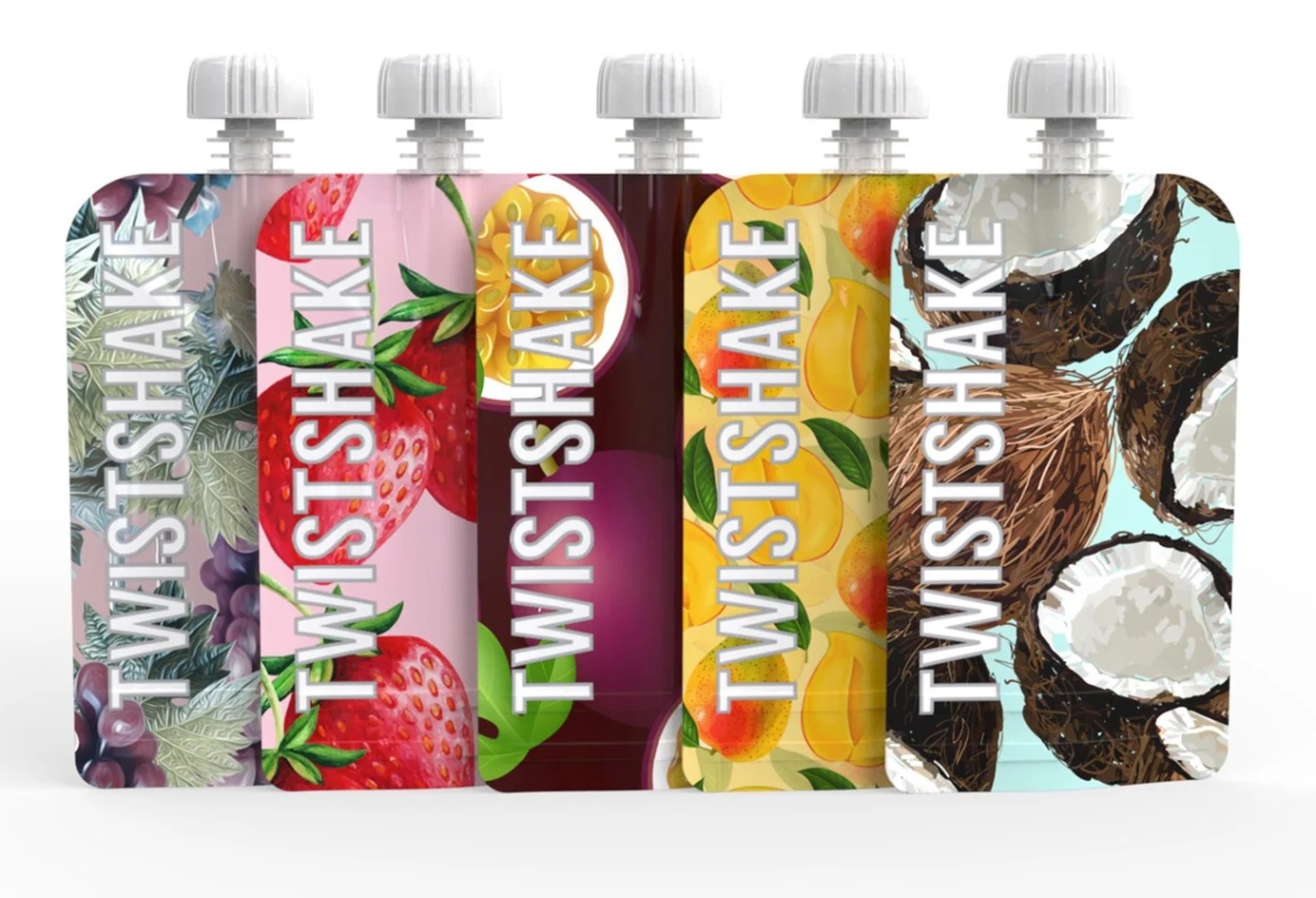 Twistshake Squeeze Bags 5 Pack
