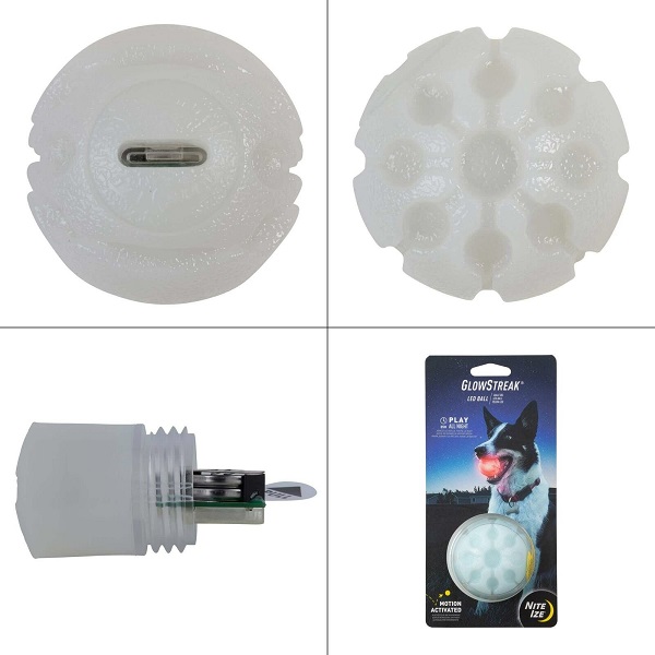 Nite Ize Glowstreak LED Kastebold Transparent 1 Stk