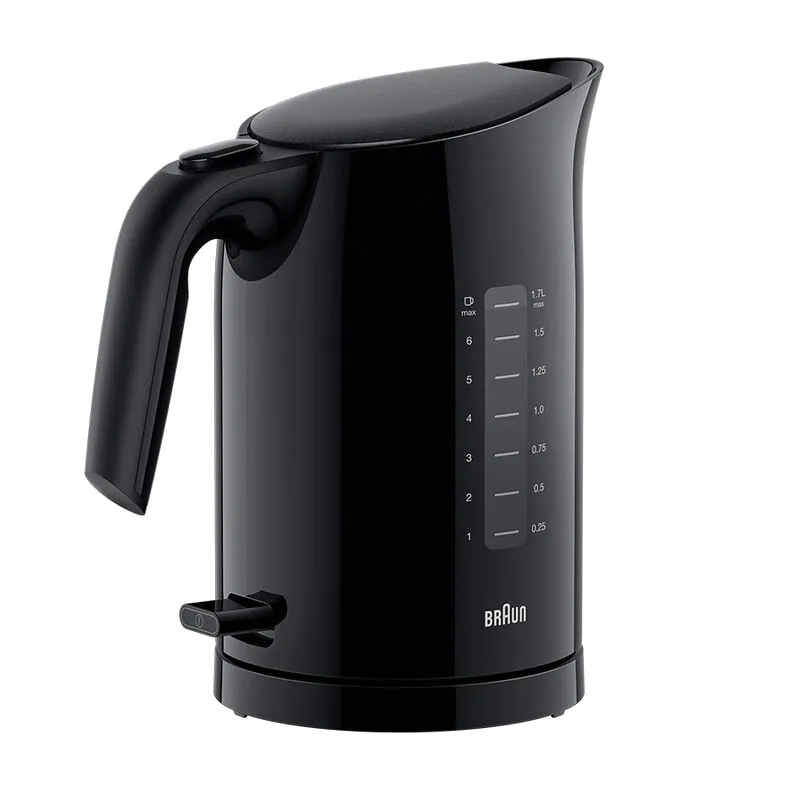 Braun - WK3110 Black Kettle 1.7 L 3000W - Black