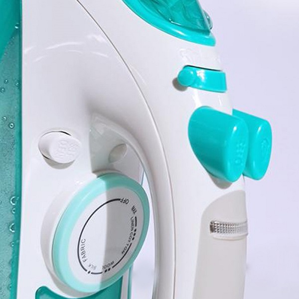 Sharp Teal Green 2000 W Smartglide Steam Iron