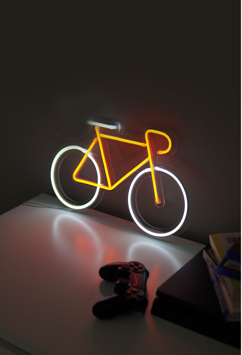 LED Neon Sign - Bicycle (25cm X 16cm)