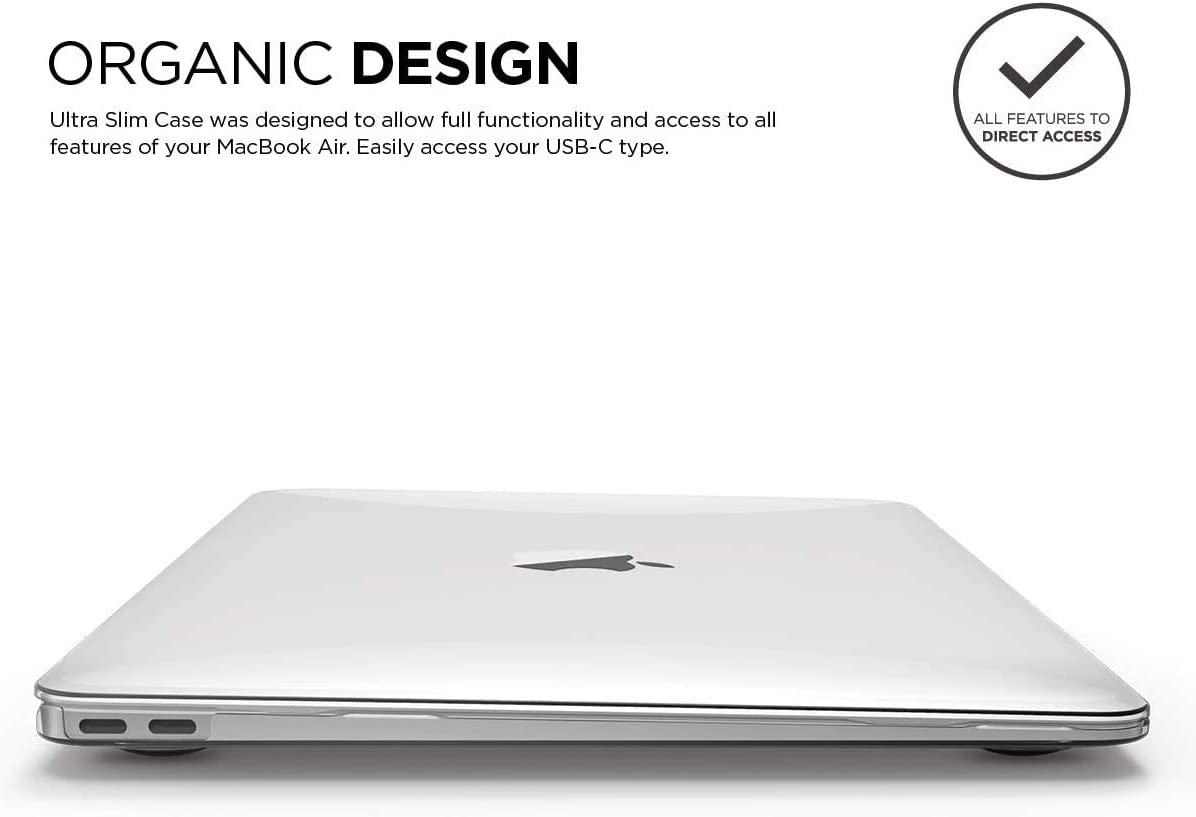 Elago cover Ultra Slim Case for Macbook Air Retina 13" 2020 - Clear