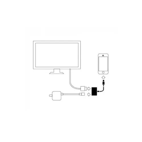 Earldom Lighting Digital AV Adapter Black ET-W15