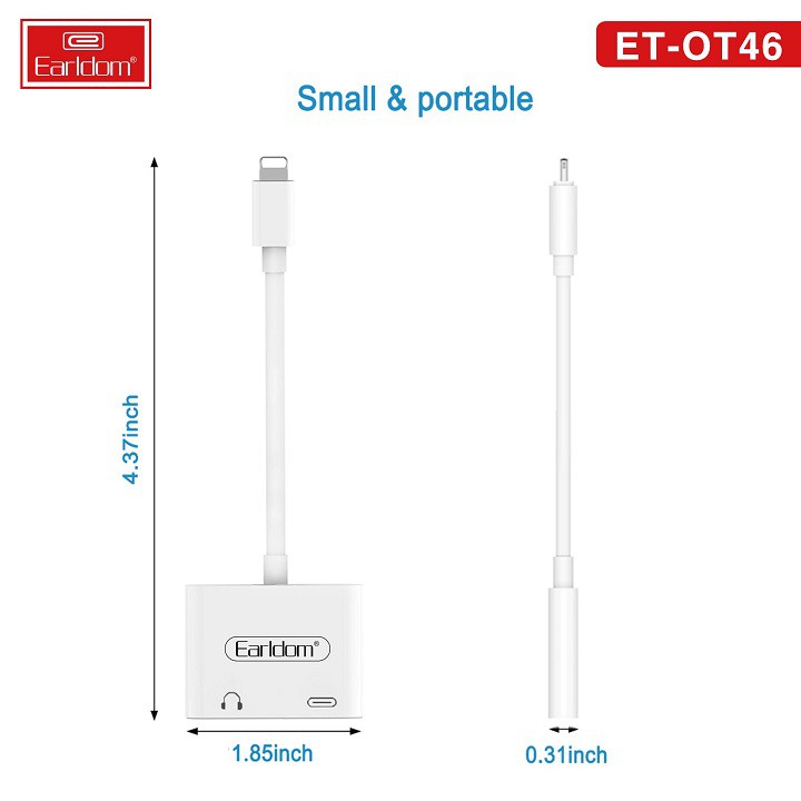 Earldom 2 In1 Lighting Adapter OT46