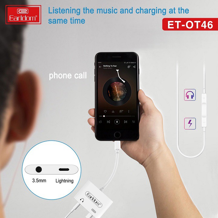 Earldom 2 In1 Lighting Adapter OT46