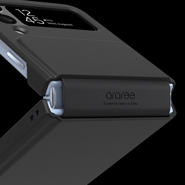 Araree Aeroflex Case For Z Flip 4 - Black