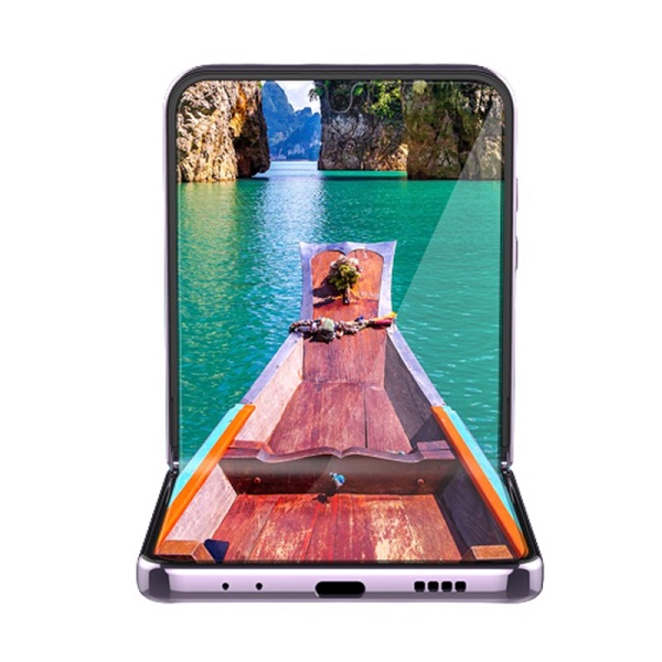 Araree Pure Diamond Inside Screen Protector Eup Film Anti Bacterial For Z Flip 4 - Clear