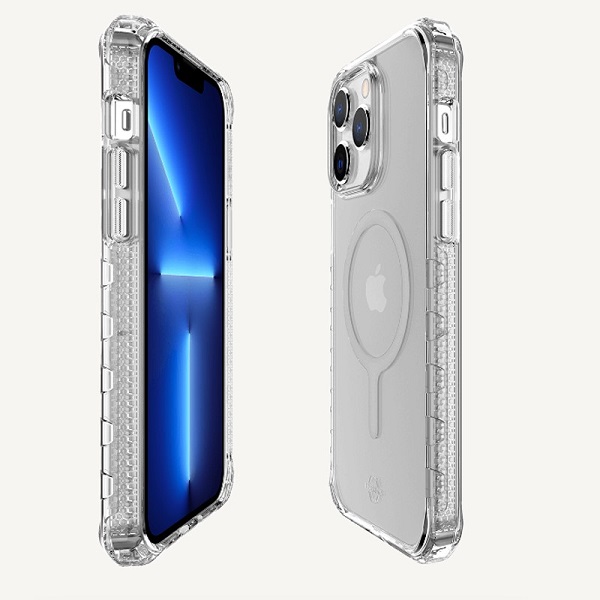 Itskins Supreme Clear Case Compatible With MagSafe For iPhone 14 Pro ( 6.1) - Transparent