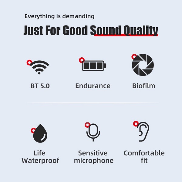 Lenovo LivePods LP80 BT 5.0 Headphones Waterproof True Wireless Stereo Earbuds