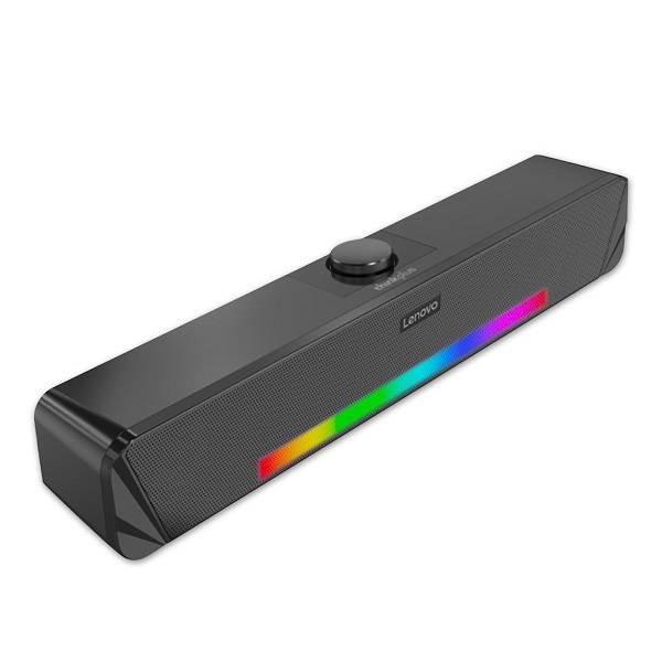 Lenovo TS33-B Wireless Bluetooth Speaker with RGB Strip Computer Audio Bluetooth Sound Bar Speaker