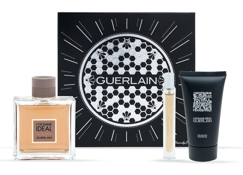Guerlain L'Homme Ideal Eau De Toilette for Women 100 Ml  + 75 Ml Shower Gel Gift Set