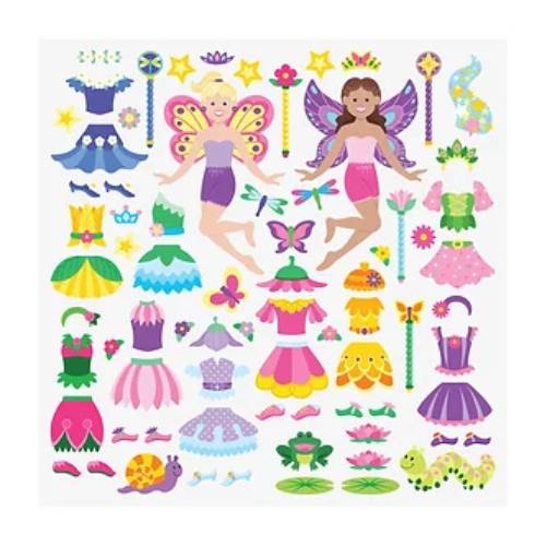Melissa and Doug Puffy Sticker Play Set - Fairy