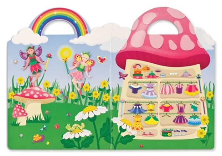 Melissa and Doug Puffy Sticker Play Set - Fairy