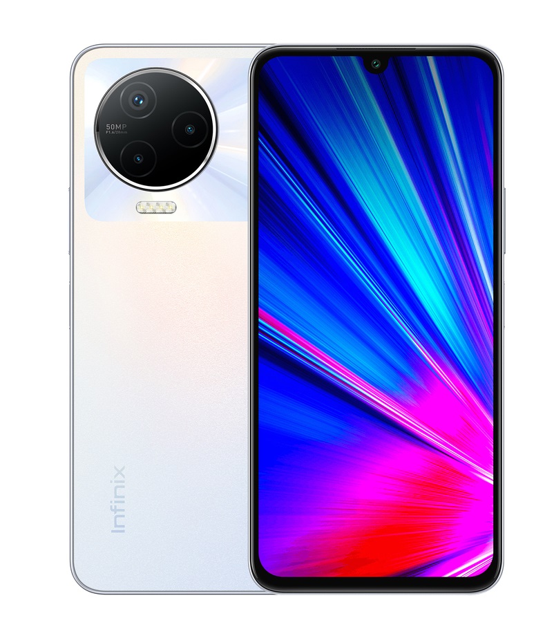 Infinix NOTE 12 2023 6.66" AMOLED+FHD Helio G99 4G, Triple Rear 50+2+Q/16Mb, 256+8GBup to 13GB Cam FP& Face, T-c 5000MAH - Alpine White