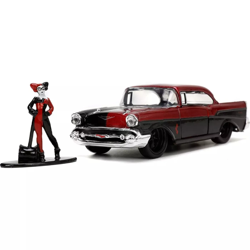 Jada Toys Harley Quinn 1957 Chevy Bel Air 1 32