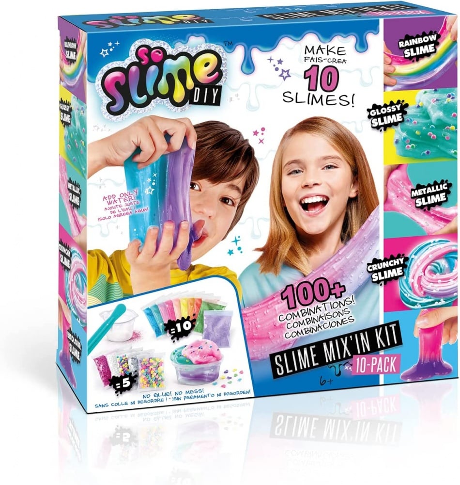 Canal Toys - So Slime Making Kit to create 10 Slimes