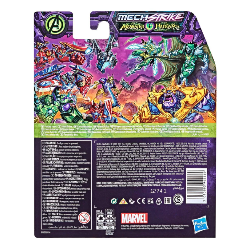 Hasbro Marvel Avengers Mech Strike Monster Hunters Thor