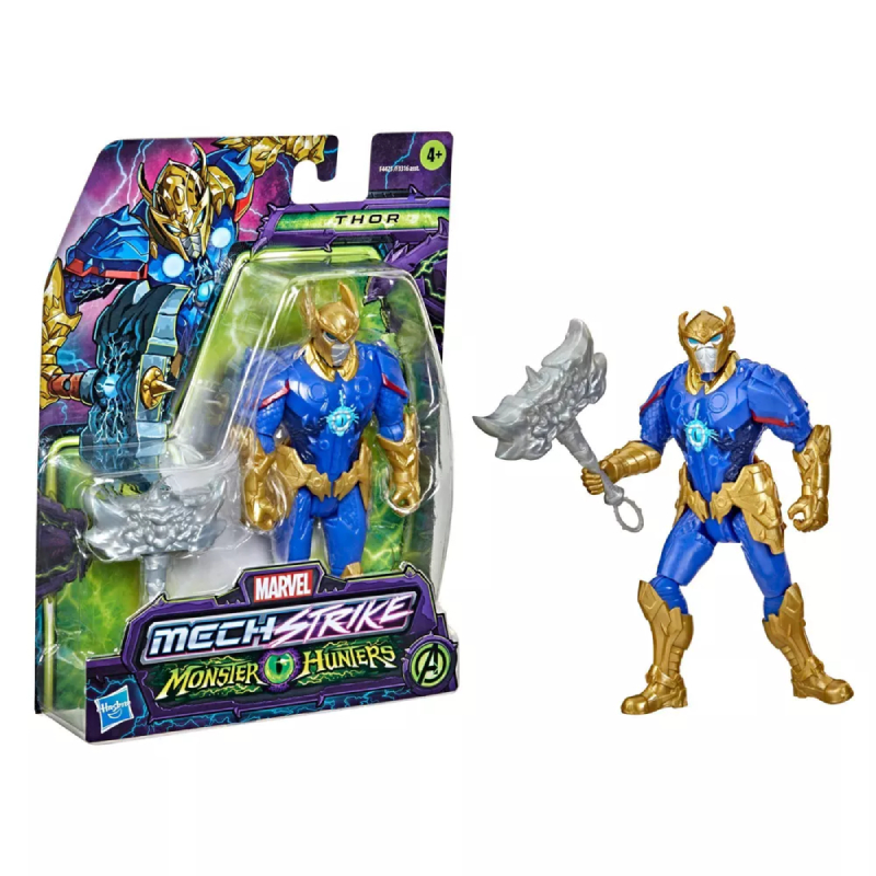 Hasbro Marvel Avengers Mech Strike Monster Hunters Thor