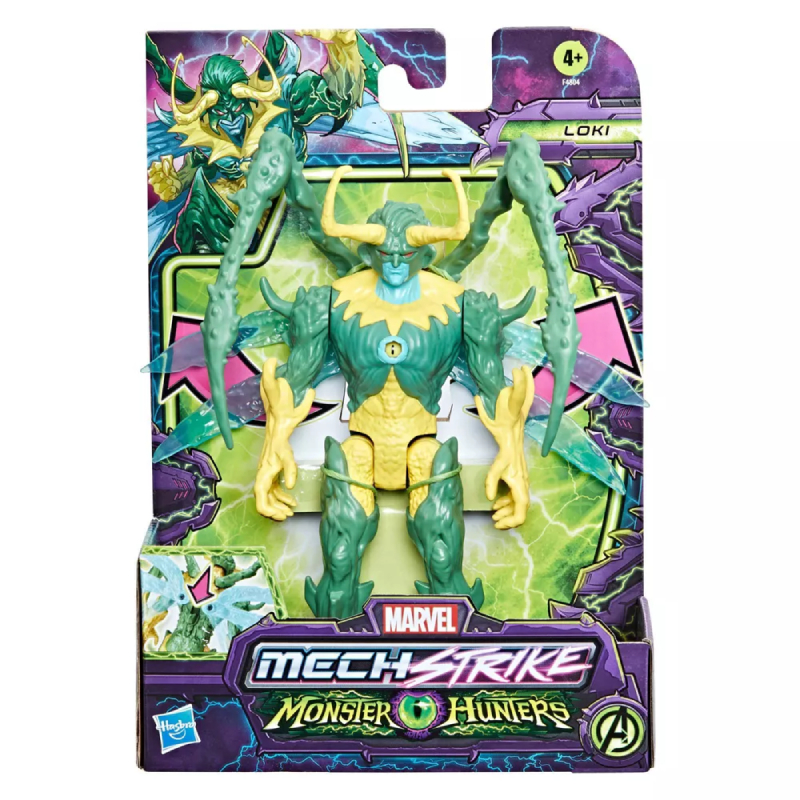 Hasbro Marvel Avengers Mech Strike Monster Hunters Loki Action Figure
