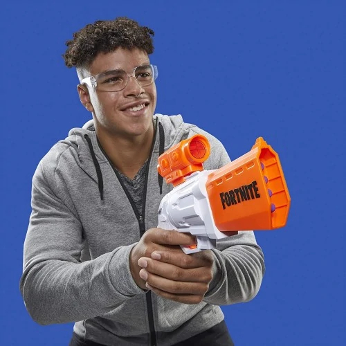 Nerf Fortnite SR Blaster, 4-Dart Hammer Action