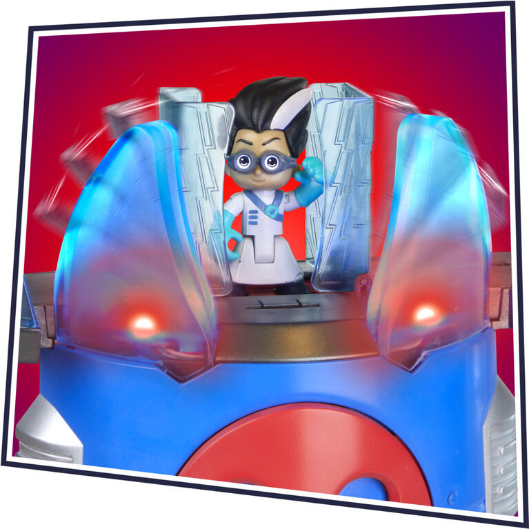 Hasbro PJ Masks Deluxe Battle HQ Preschool Toy, Headquarters Playset - English Edition