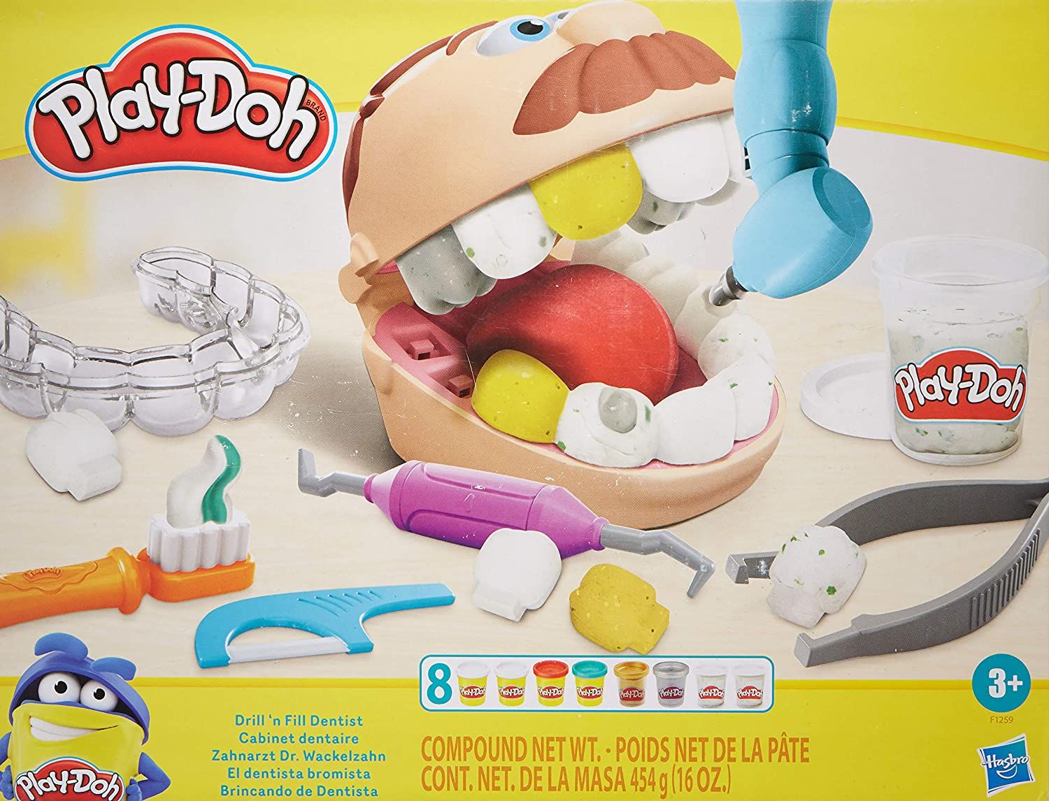 Play-Doh Hasbro Drill 'N Fill Dentist Playset F1259